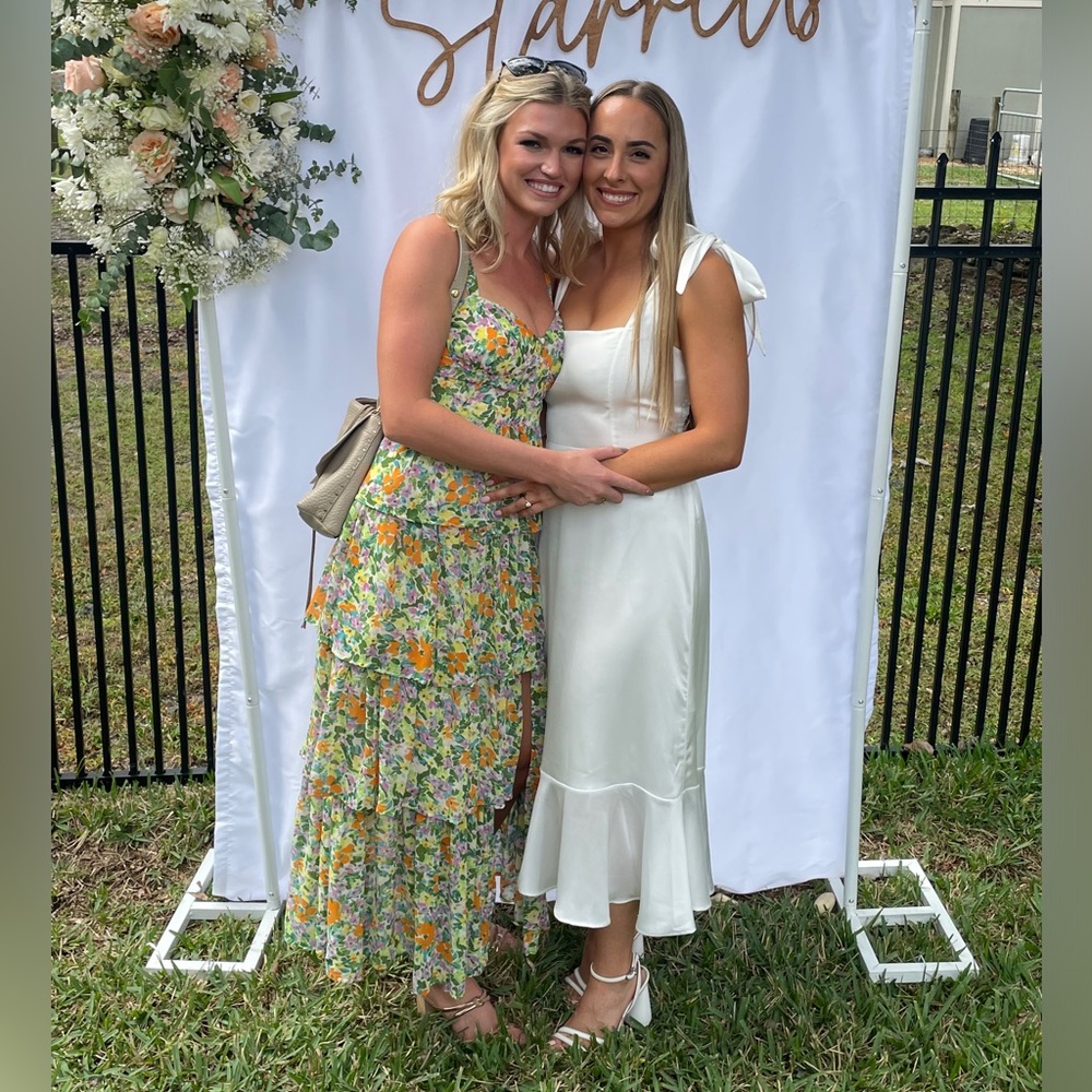 Show me your mumu garden midi dress